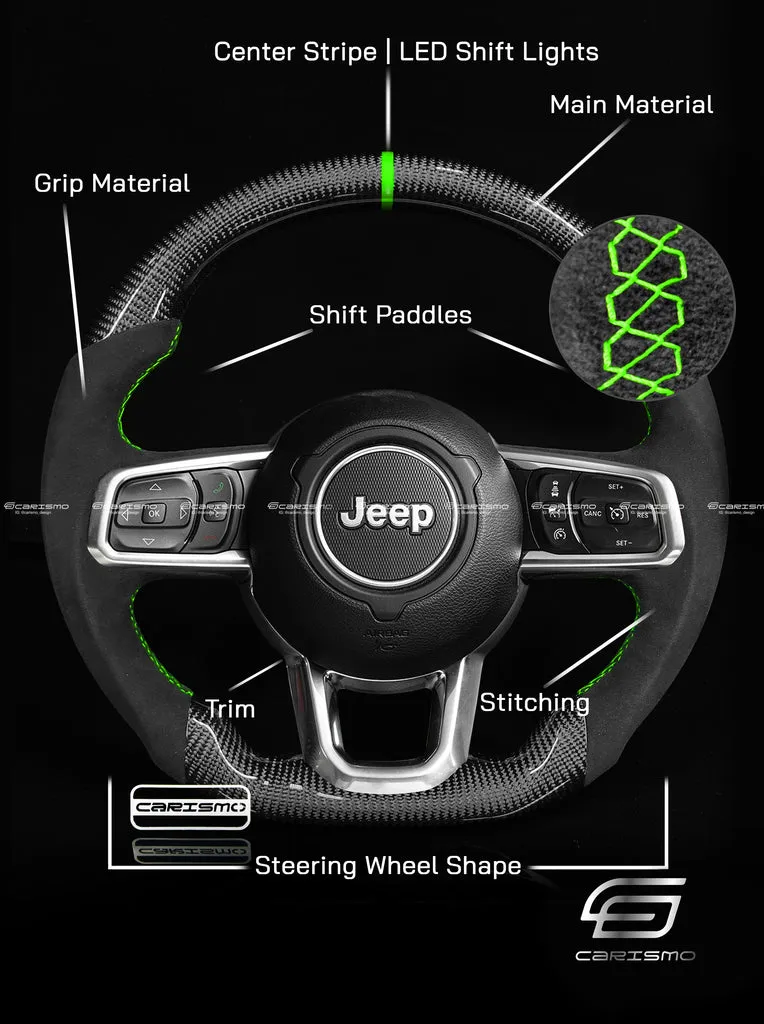 Carismo jeep steering wheel