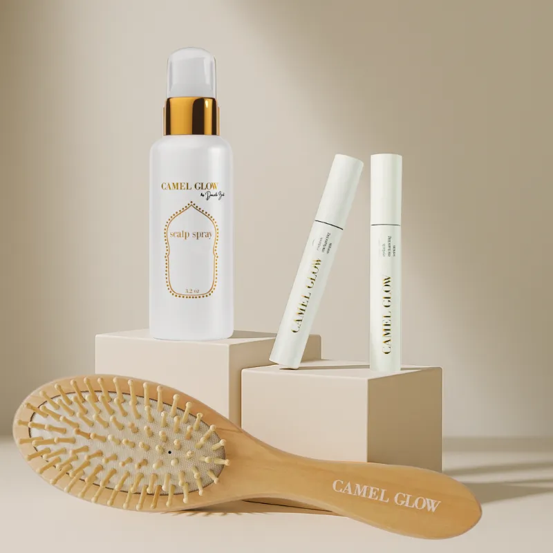 Camel Glow hair oil