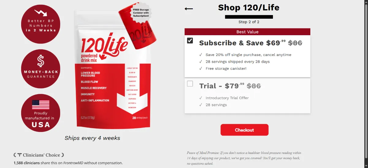 Step 2: Open your cart
