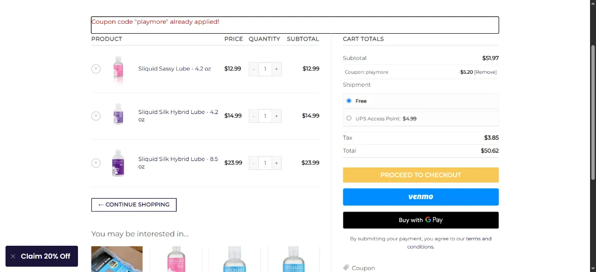Where to enter the Resiners discount code at checkout