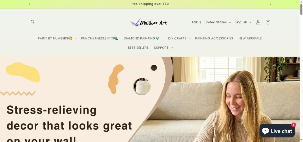 Step 1: Shop and add to cart