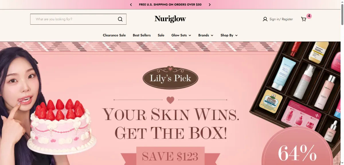 Step 1: Shop and add to cart