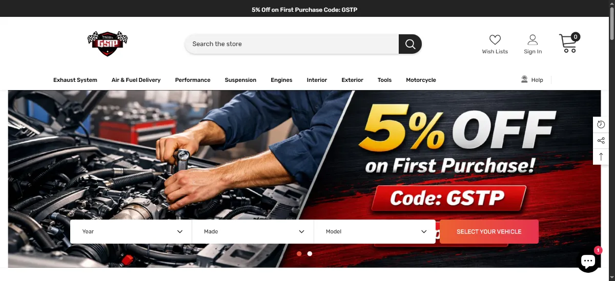 Step 1: Shop and add to cart