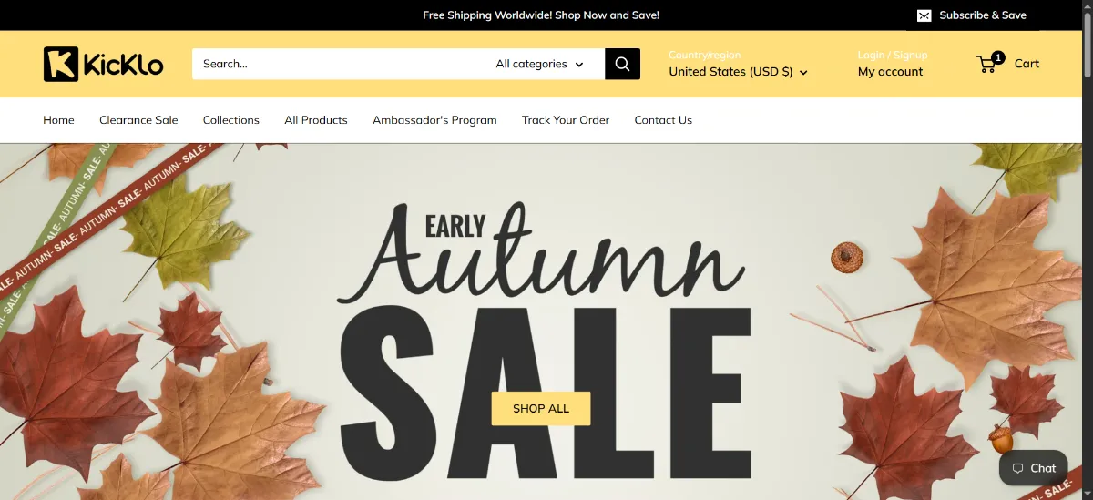 Step 1: Shop and add to cart