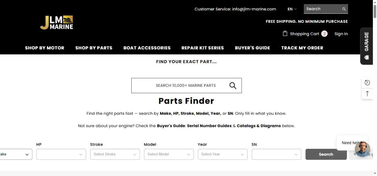 Step 1: Shop and add to cart